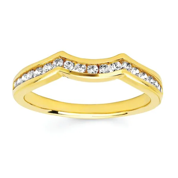 14k Yellow Gold Bridal Set Image 3 Whalen Jewelers Inverness, FL