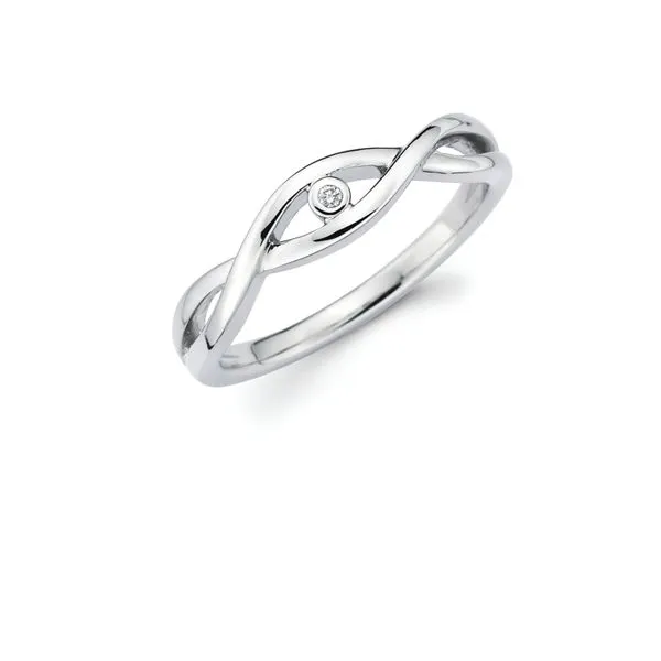 Sterling Silver Diamond Ring Pfaff Jewelers Grandville, MI