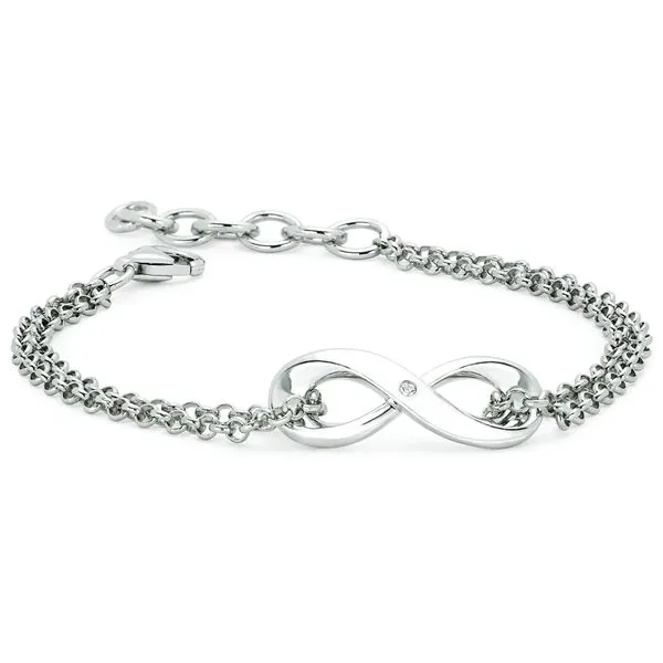 Sterling Silver Diamond Bracelet Whalen Jewelers Inverness, FL