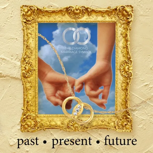 14k White Gold Diamond Pendant Image 2 McCoy Jewelers Bartlesville, OK