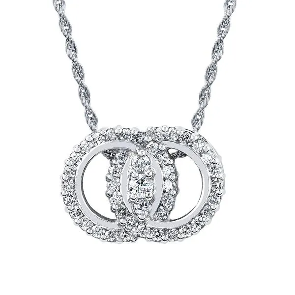 14k White Gold Diamond Pendant Arnold's Jewelry and Gifts Logansport, IN