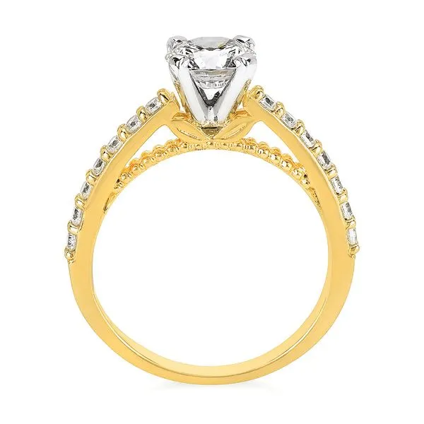 14k Yellow Gold Bridal Set Image 4 Pfaff Jewelers Grandville, MI