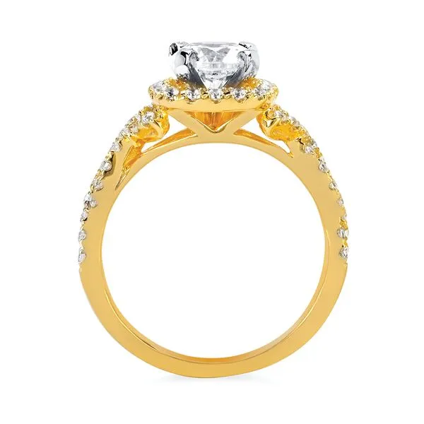 14k Yellow Gold Bridal Set Image 4 Richard's Jewelry Berne, IN