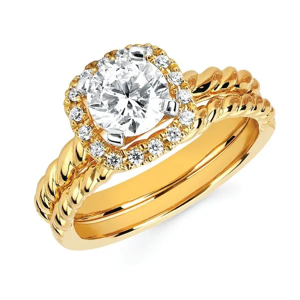 14k Yellow Gold Bridal Set Richard's Jewelry Berne, IN