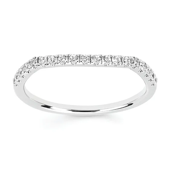 14k White Gold Bridal Set Image 3 Richard's Jewelry Berne, IN