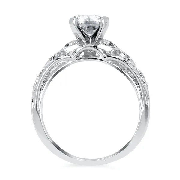 14k White Gold Bridal Set Image 4 Pfaff Jewelers Grandville, MI
