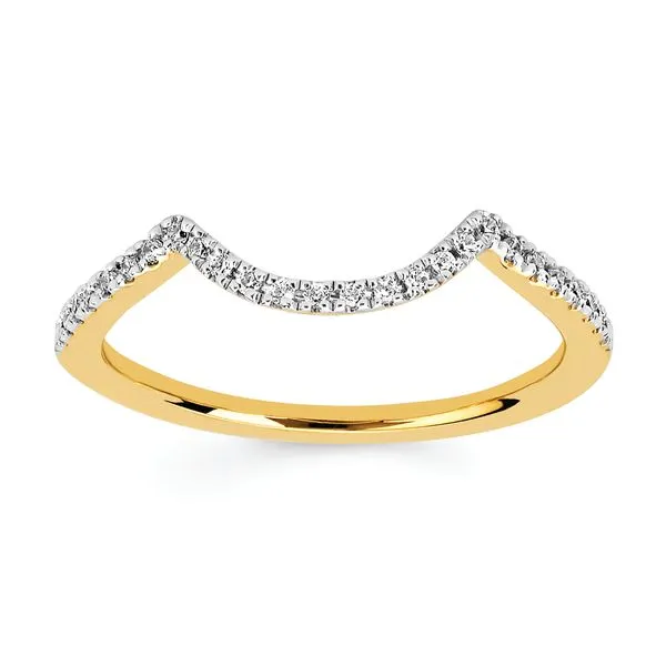 14k Yellow Gold Bridal Set Image 3 Richard's Jewelry Berne, IN
