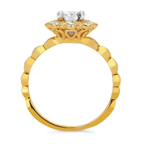 14k Yellow Gold Bridal Set Image 3 Pfaff Jewelers Grandville, MI