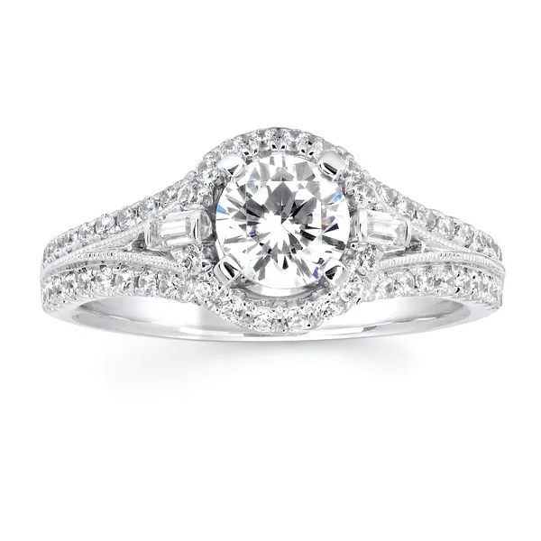 14k White Gold Bridal Set Image 2 Pfaff Jewelers Grandville, MI