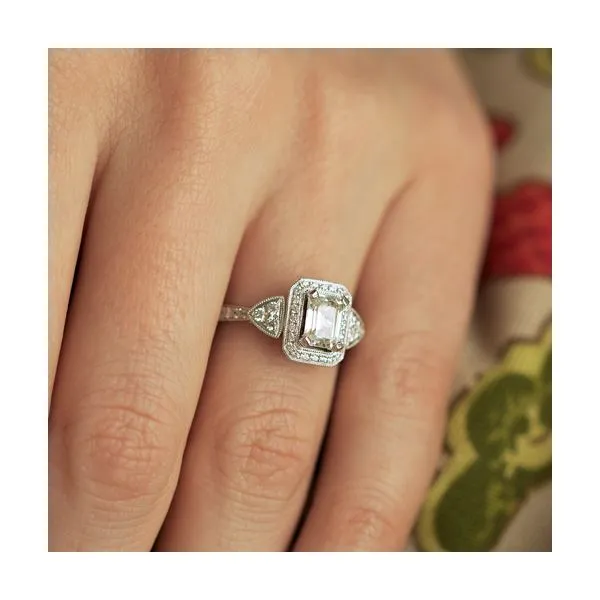 14k White Gold Bridal Set Image 5 Pfaff Jewelers Grandville, MI