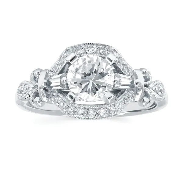 14k White Gold Bridal Set Image 2 Pfaff Jewelers Grandville, MI