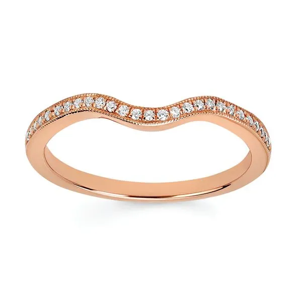 14k Rose Gold Bridal Set Image 3 Richard's Jewelry Berne, IN