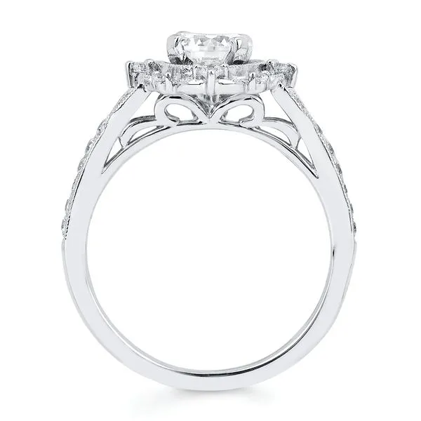 14k White Gold Bridal Set Image 4 Pfaff Jewelers Grandville, MI