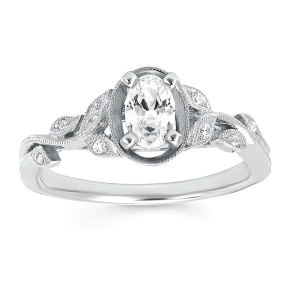 14k White Gold Bridal Set Image 2 Pfaff Jewelers Grandville, MI