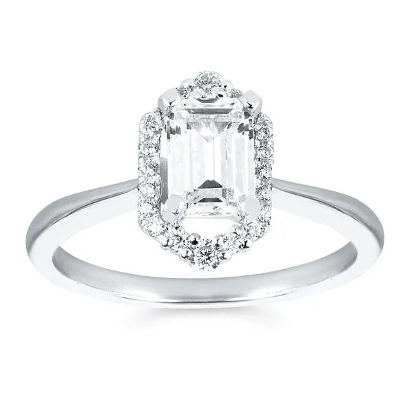 14k White Gold Bridal Set Image 2 Pfaff Jewelers Grandville, MI