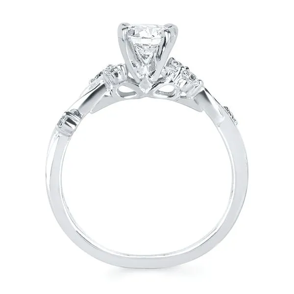 14k White Gold Bridal Set Image 4 Pfaff Jewelers Grandville, MI