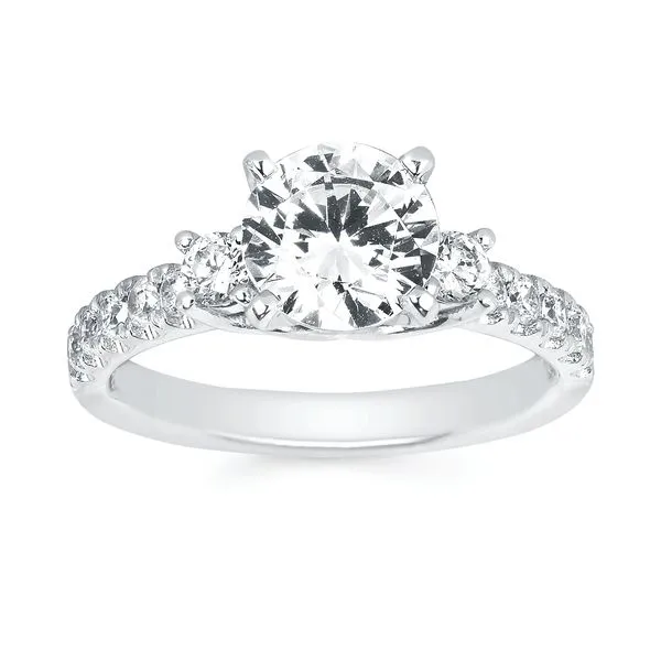 14k White Gold Bridal Set Image 2 Pfaff Jewelers Grandville, MI