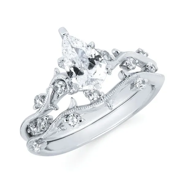 14k White Gold Bridal Set Pfaff Jewelers Grandville, MI