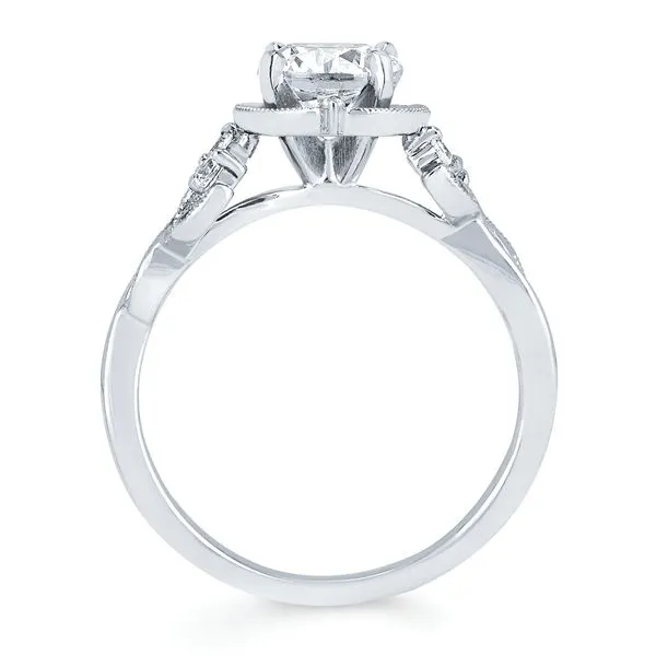 14k White Gold Bridal Set Image 4 Pfaff Jewelers Grandville, MI