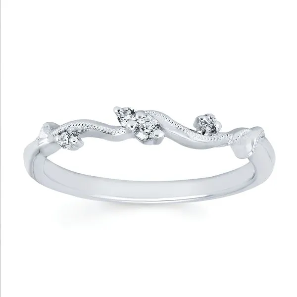 14k White Gold Bridal Set Image 3 Richard's Jewelry Berne, IN