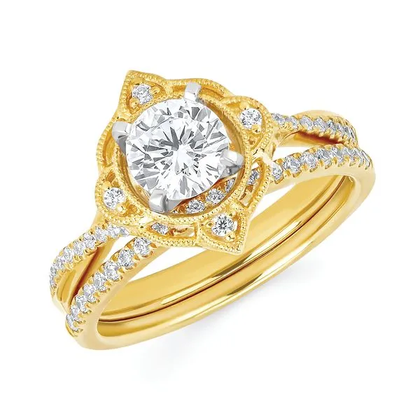 14k Yellow Gold Bridal Set Whalen Jewelers Inverness, FL