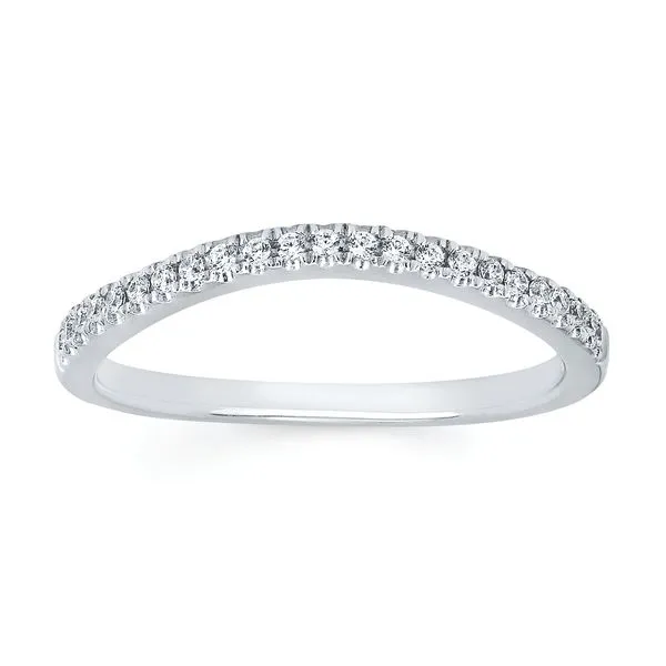 14k White Gold Bridal Set Image 3 Richard's Jewelry Berne, IN