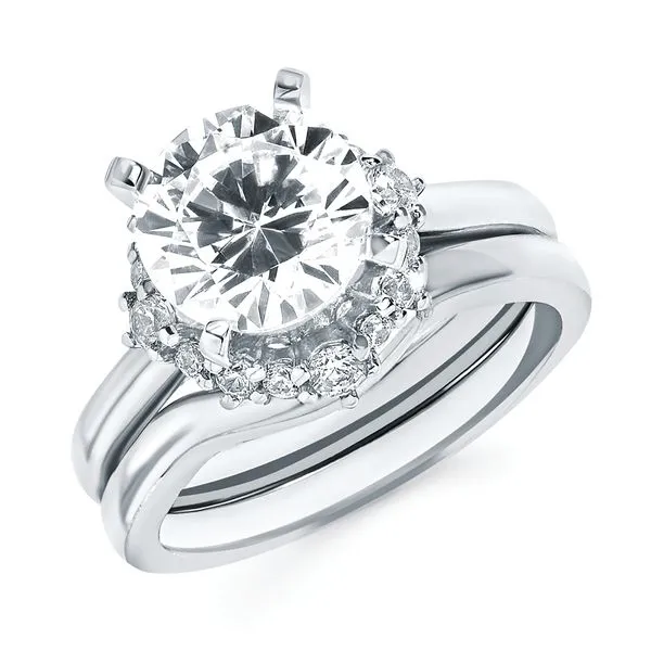 14k White Gold Bridal Set Richard's Jewelry Berne, IN