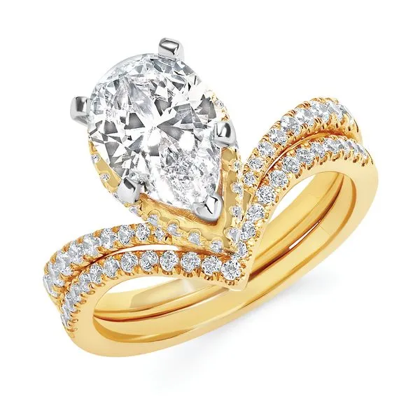 14k Yellow Gold Bridal Set Pfaff Jewelers Grandville, MI