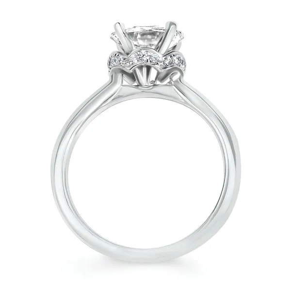 14k White Gold Bridal Set Image 4 J. Meredith Jewelers Delafield, WI