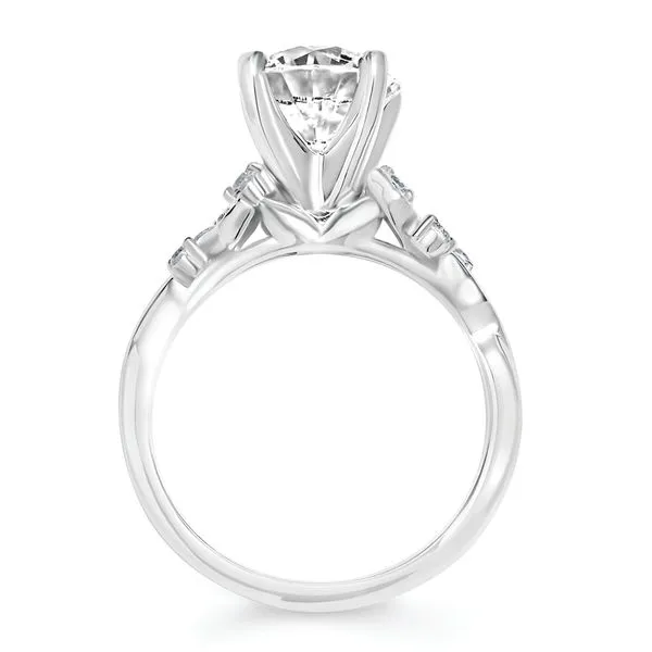 14k White Gold Bridal Set Image 4 Long Jewelers Chesapeake, VA