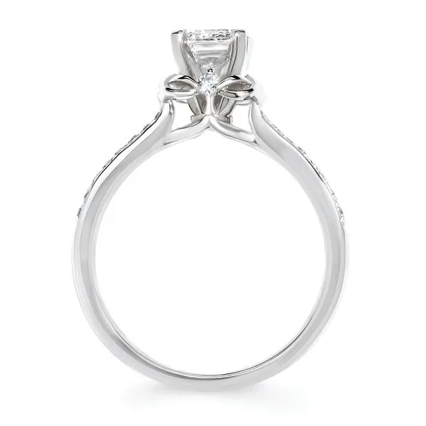 14k White Gold Bridal Set Image 4 Long Jewelers Chesapeake, VA