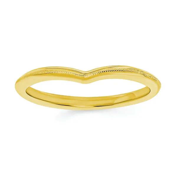 14k Yellow & White Gold Bridal Set Image 3 J. Meredith Jewelers Delafield, WI