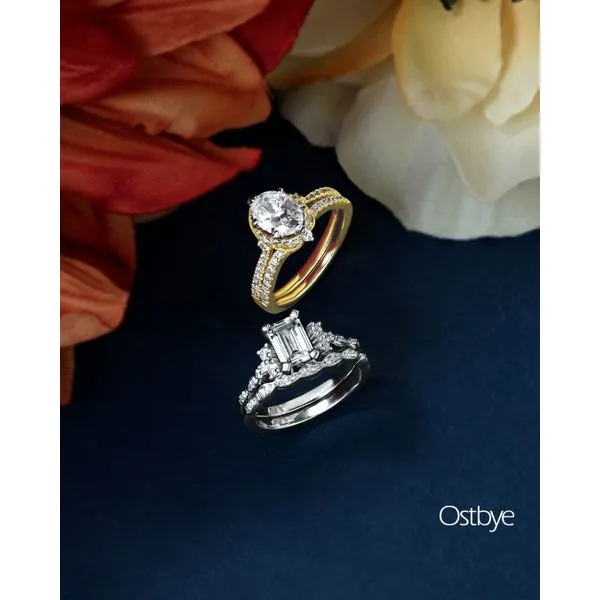 14k Yellow Gold Bridal Set Image 5 Atlanta West Jewelry Douglasville, GA