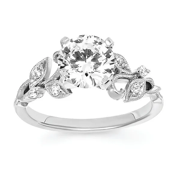 14k White Gold Bridal Set Image 2 Pfaff Jewelers Grandville, MI