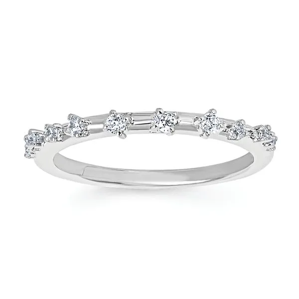 14k White Gold Bridal Set Image 3 Atlanta West Jewelry Douglasville, GA