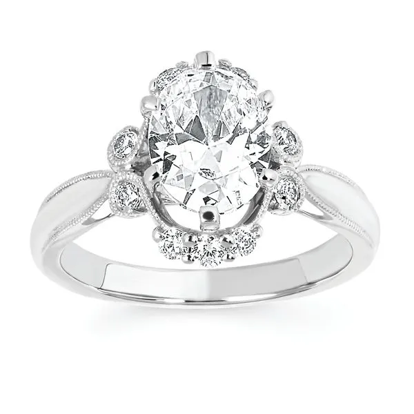 14k White Gold Bridal Set Image 2 McCoy Jewelers Bartlesville, OK