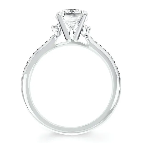 14k White Gold Bridal Set Image 4 Pfaff Jewelers Grandville, MI