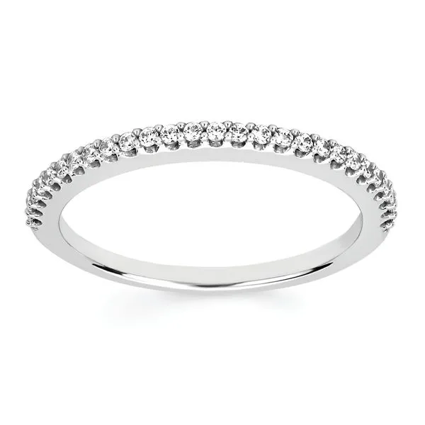 14k White & Rose Gold Bridal Set Image 3 Pfaff Jewelers Grandville, MI