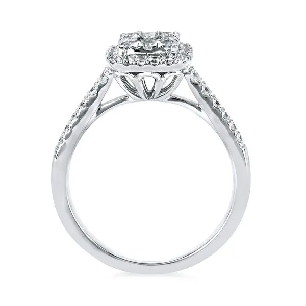 14k White Gold Bridal Set Image 4 Pfaff Jewelers Grandville, MI