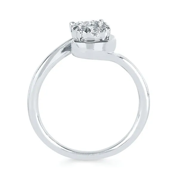 14k White Gold Bridal Set Image 4 Pfaff Jewelers Grandville, MI