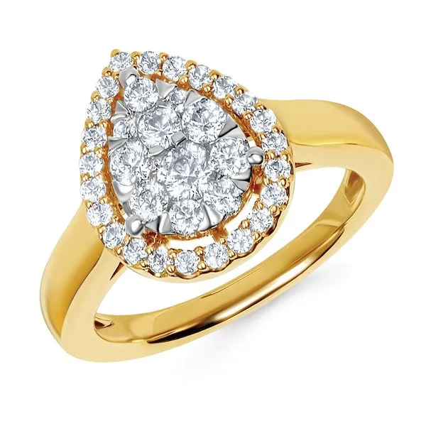 14k Yellow Gold Engagement Ring Long Jewelers Chesapeake, VA