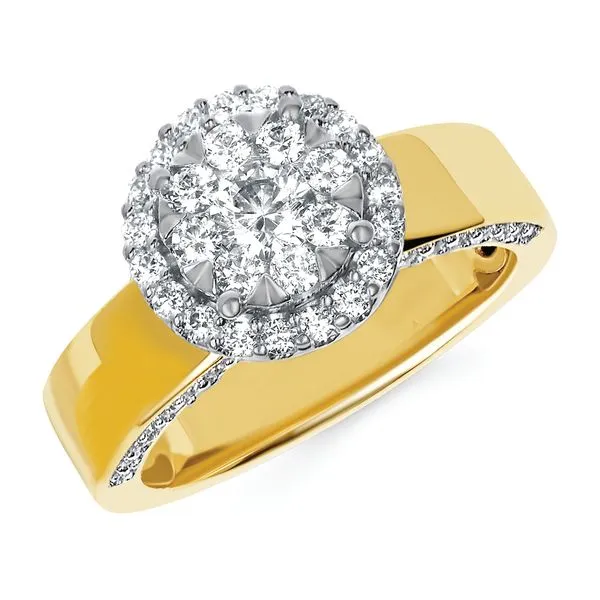 14k Yellow Gold Engagement Ring Long Jewelers Chesapeake, VA
