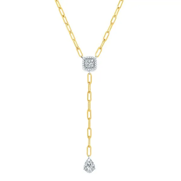 14k Yellow & White Gold Diamond Fashion Pendant Michael's Jewelry North Wilkesboro, NC