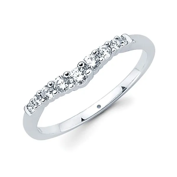 14k White Gold Anniversary Ring Pfaff Jewelers Grandville, MI