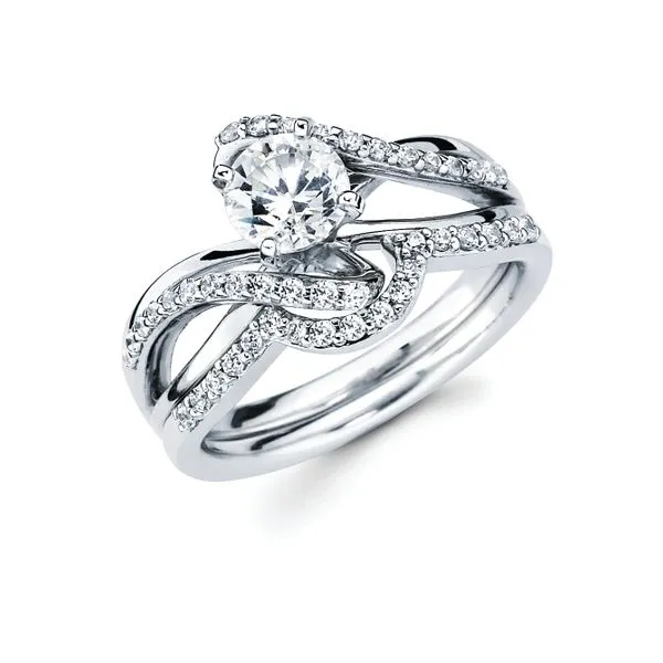 14k White Gold Bridal Set Pfaff Jewelers Grandville, MI