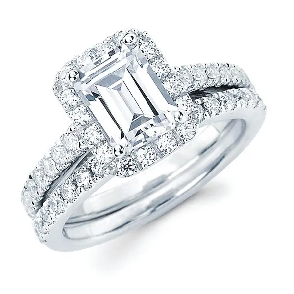 14k White Gold Engagement Ring McCoy Jewelers Bartlesville, OK