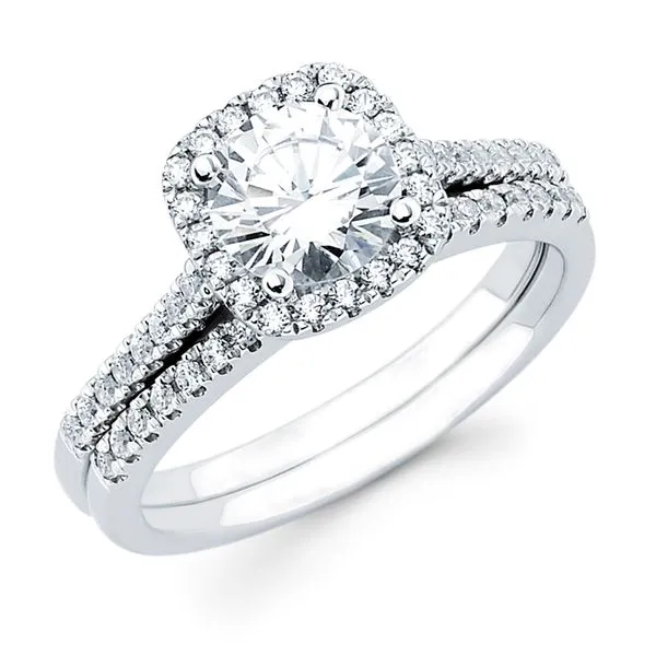 14k White Gold Bridal Set Pfaff Jewelers Grandville, MI