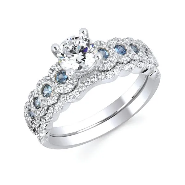 14k White Gold Bridal Set Whalen Jewelers Inverness, FL