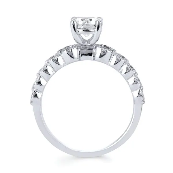 14k White Gold Bridal Set Image 4 Whalen Jewelers Inverness, FL