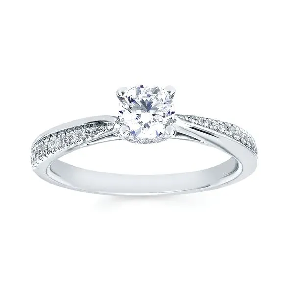 14k White Gold Bridal Set Image 2 Pfaff Jewelers Grandville, MI